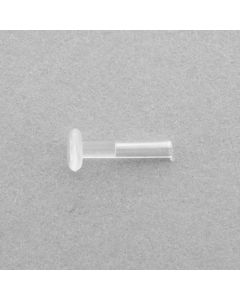Mini Push-Fit Bioplast Stud - 3mm Back