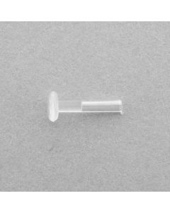 Mini Push-Fit Bioplast Stud - 3mm Back