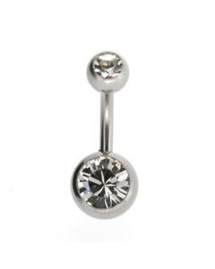 Double Jewelled Belly Ring