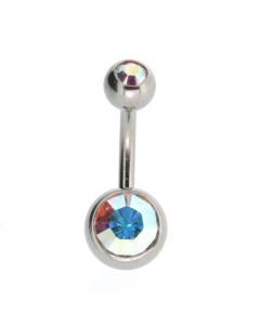 Double Jewelled Belly Ring