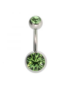 Double Jewelled Belly Ring