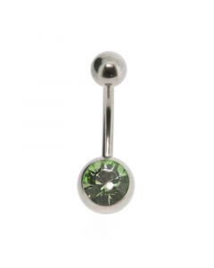 Navelpiercing Met Kristal