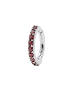 Zirconia Belly Ring Clicker