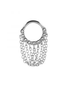 Click Ring With Chain