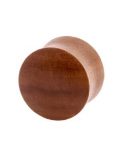 Sawo Wood Plug - Domed