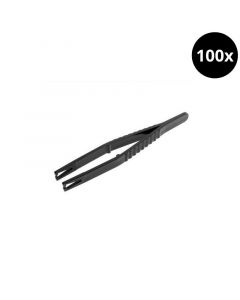 Omdoos - Steriel Verpakte Kunststof Piercing Forceps Driehoekig - 100 stuks