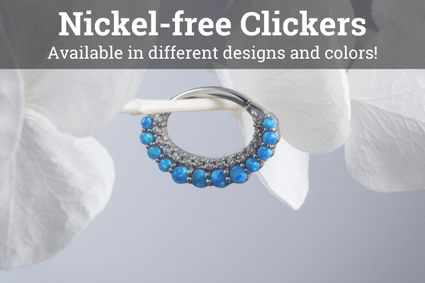 Nickel-free piercings